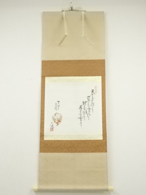 JAPANESE HANGING SCROLL / HAND PAINTED / FOUR SEASON / ARTIST WORK